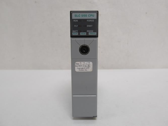 Allen-Bradley 1747-L551; SLC 5/05 CPU Controller 16K Mem NO KEY