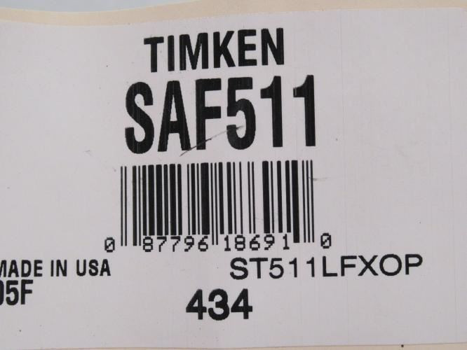 Timken SAF511; SRB Pillow Block Housing Only