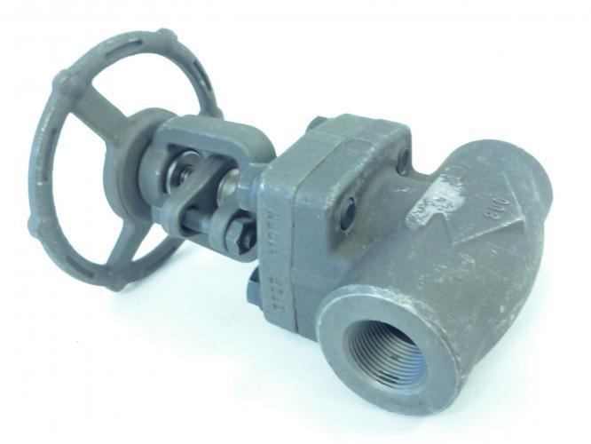 Industry-std 1PRH8; Class 800 Gate Valve 3/4"SW X 3/4"NPT