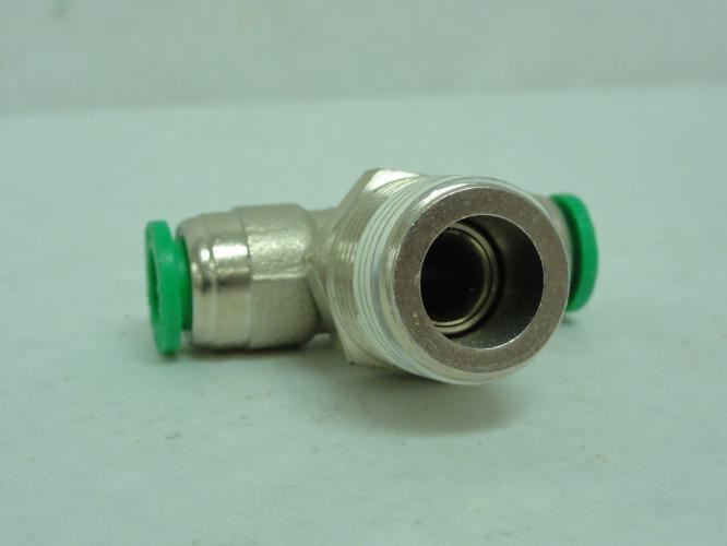 Numatics INB114-308-023; Swivel Tee; 3/8" Tube x 1/2 NPT