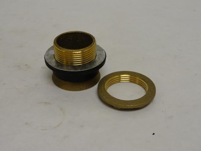Marks 9205; Brass Closet Spud Assembly; 1-1/4" x 1-1/4"