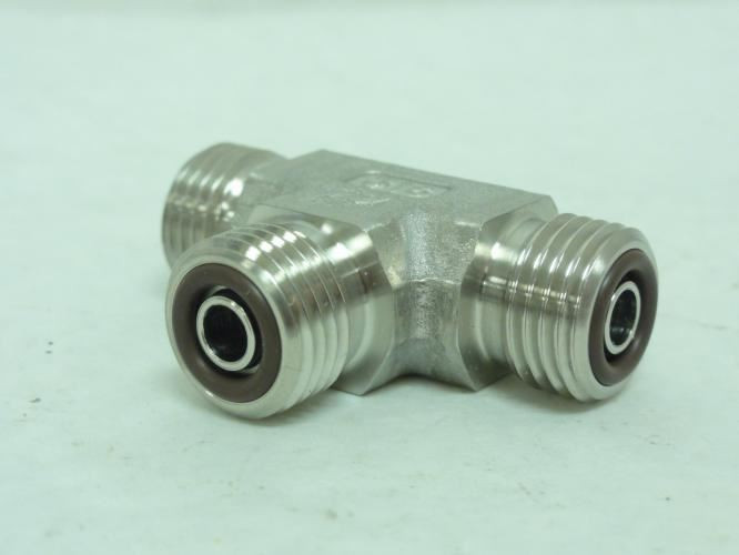 SSP P4T; Union Tee; SS-316; 1/4 OFS (x3)