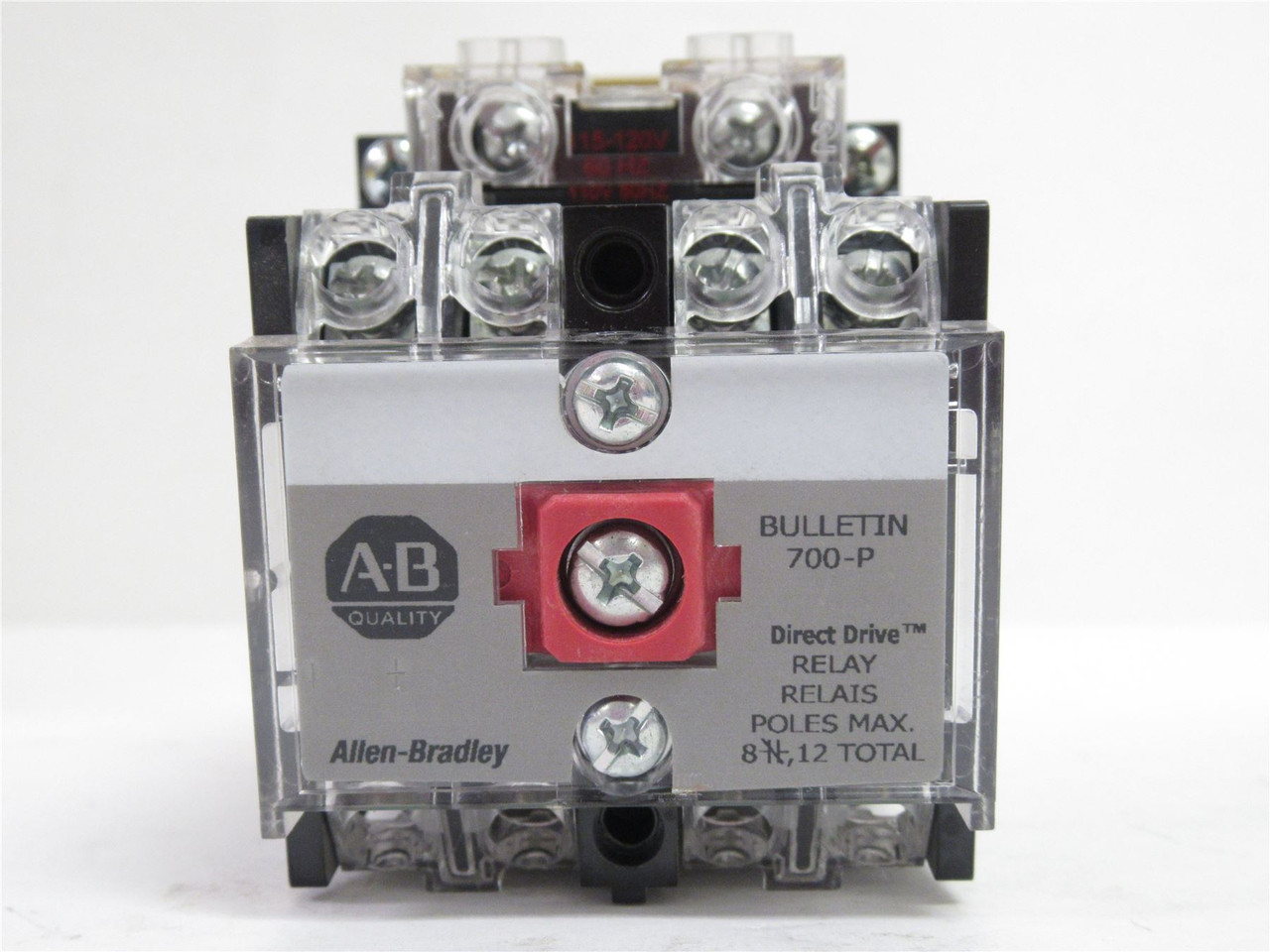 Allen-Bradley 700-P400A1; Industrial Relay; 115/120VAC; 10A