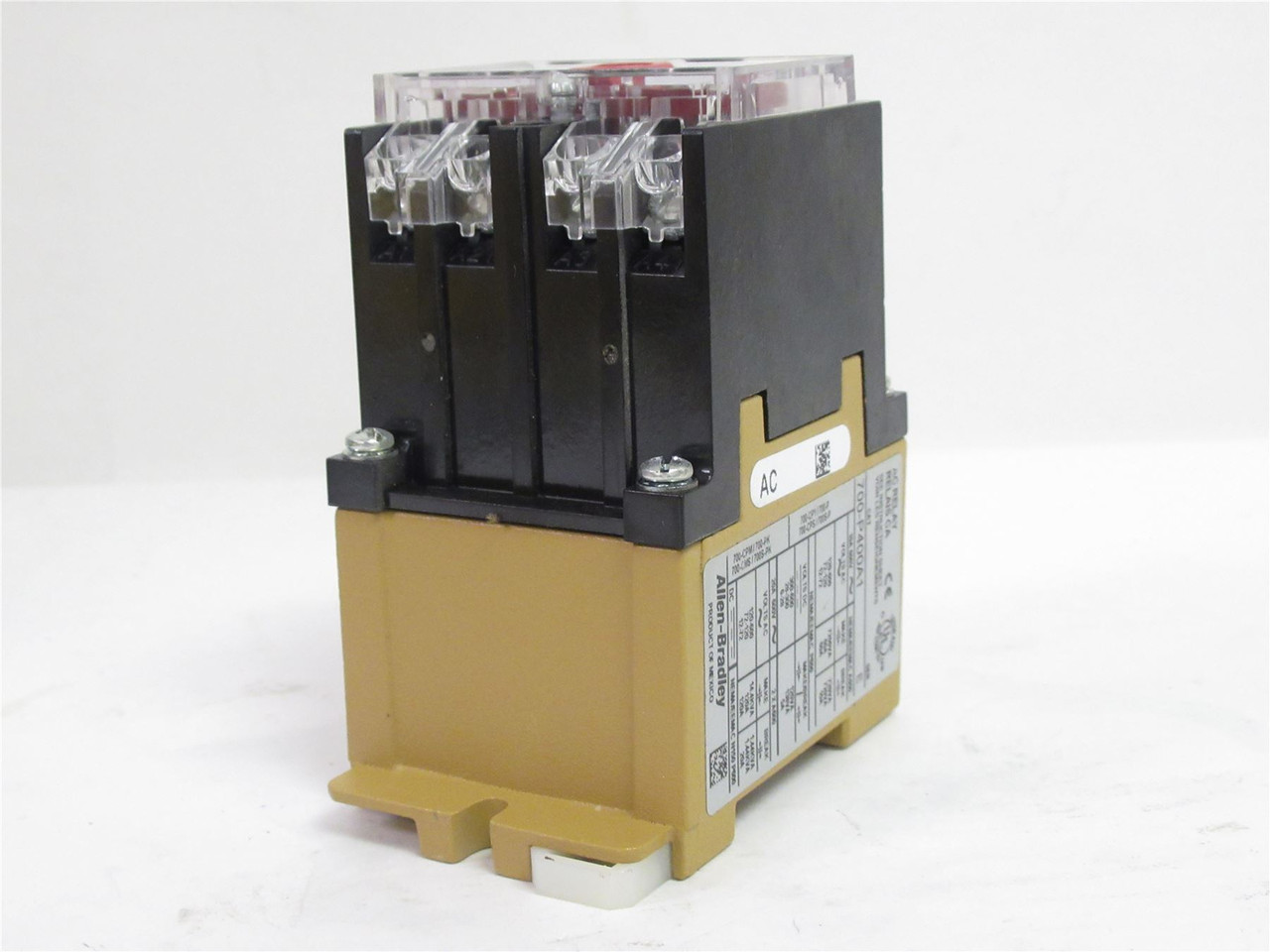 Allen-Bradley 700-P400A1; Industrial Relay; 115/120VAC; 10A