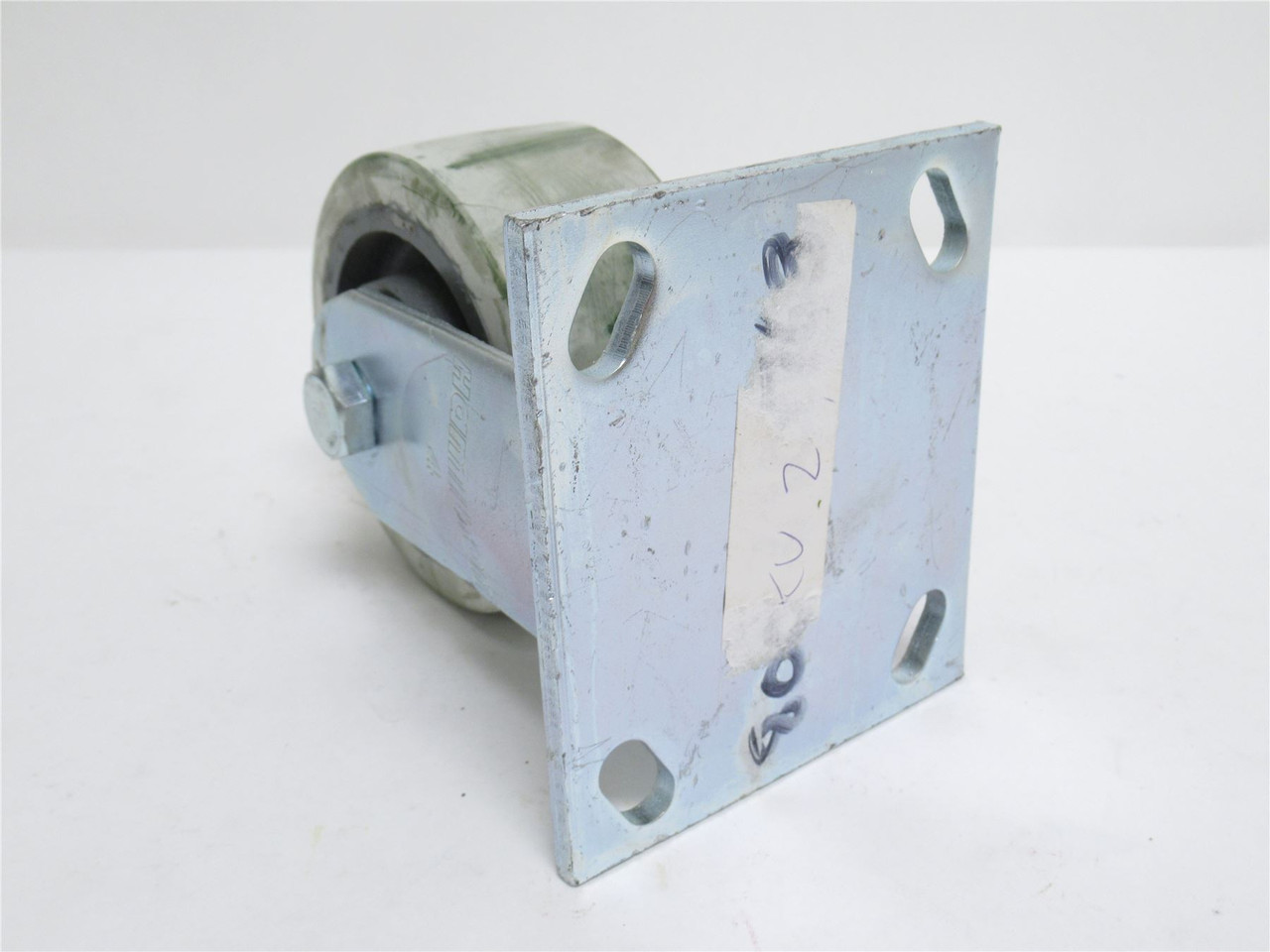 Hamilton R-524-DB; Rigid Caster; Top Plate Mount; 4"OD x 2"W