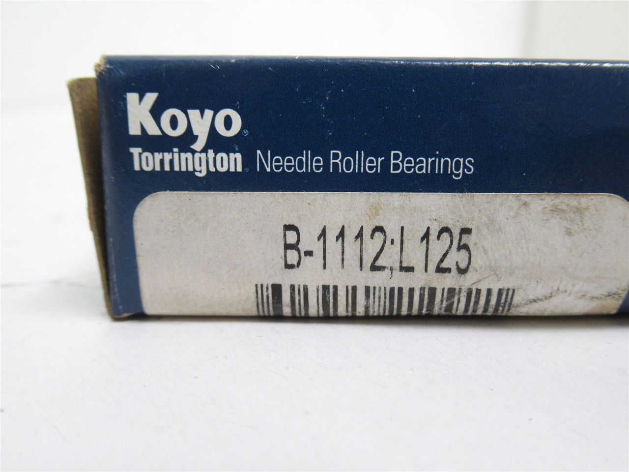 Koyo B-1112; Drawn Cup Needle Roller Bearing 11/16"ID; 7/8"OD