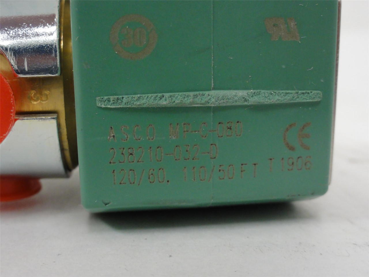 Asco 8320G083; Solenoid Valve 120/110VAC; 50PSI; 1/8" NPT