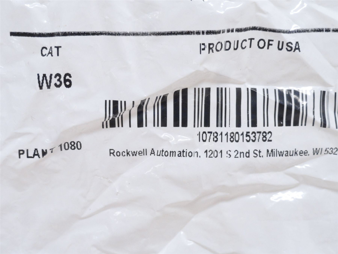 Allen-Bradley W36; Thermal Overload Element; Ser: W