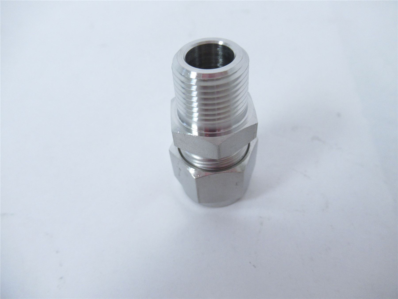Parker 8MSC6N316; Pneumatic Fittings 1/2" Tube OD x 3/8" NPT