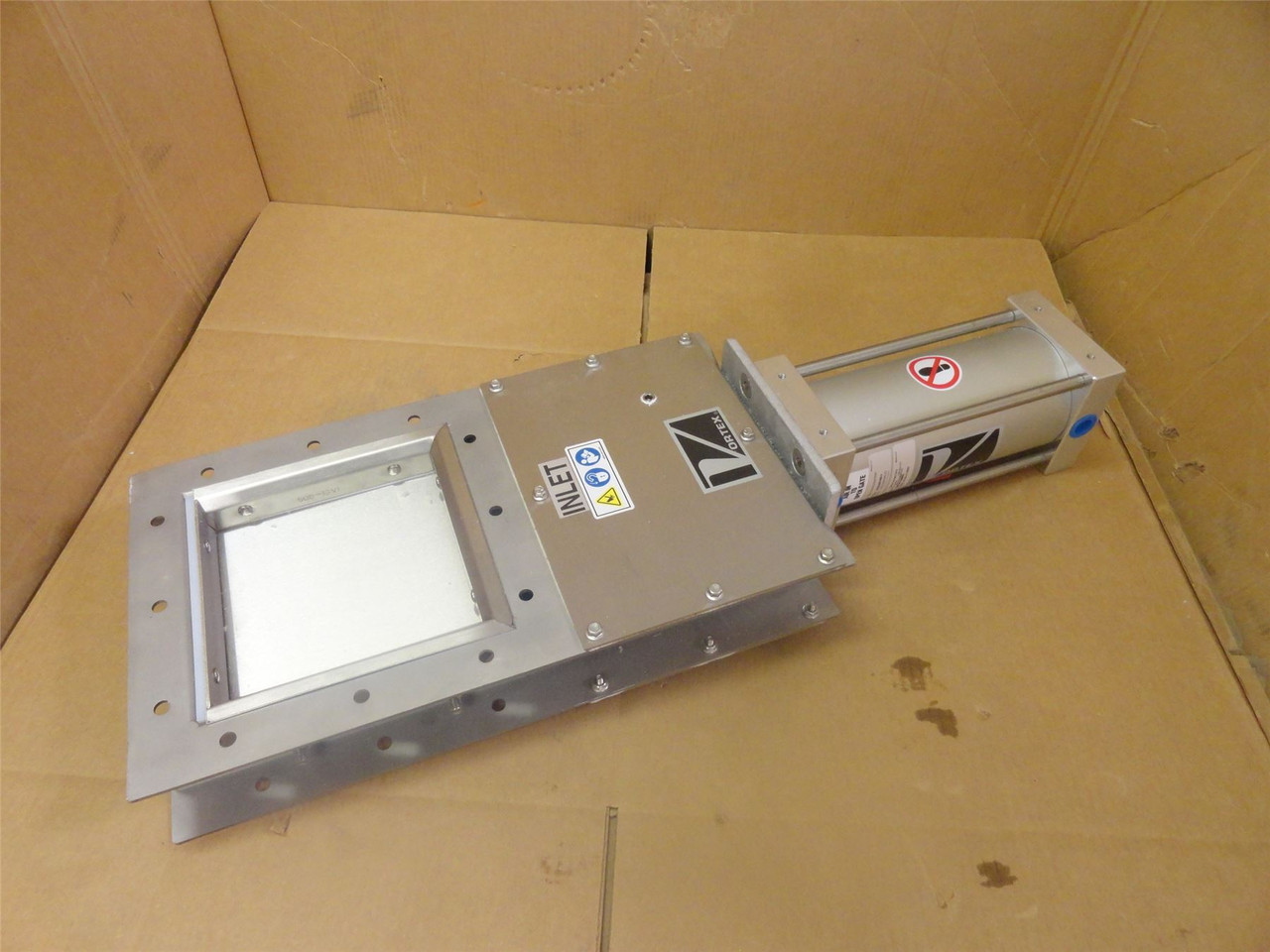 Vortex SFA08V1-SR-SB-V179800; Roller Gate; Size 8" Sq; 150PSI