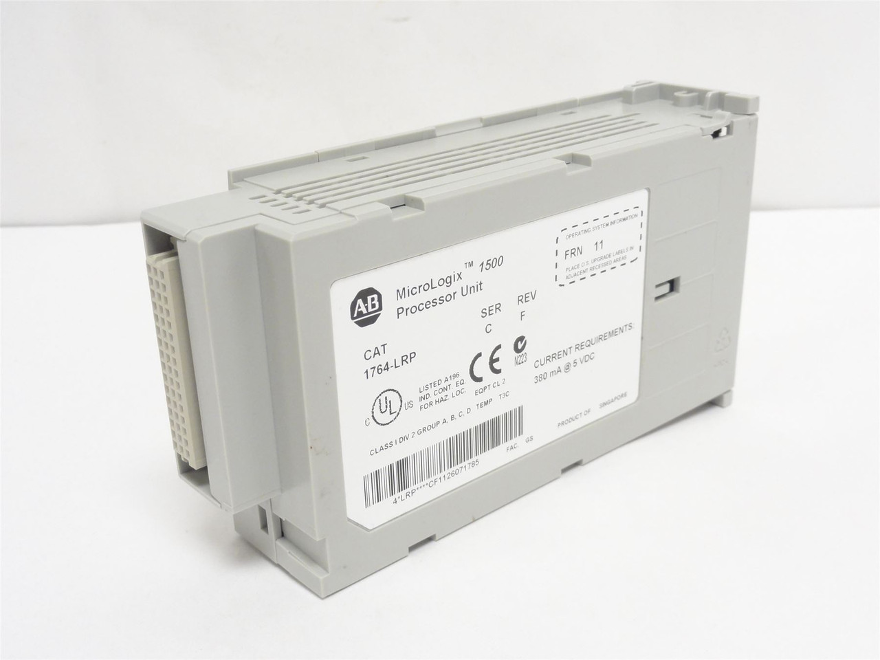 Allen-Bradley 1764-LRP; Processor Unit; 5VDC; 14KB Memory
