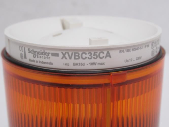 Telemecanique XVBC35CA; Amber Stack Light Base; 230V; 10W