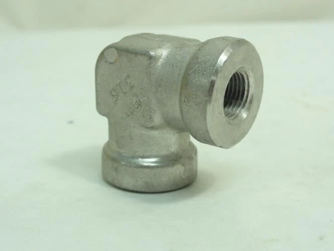 MFG- 2-2 FE-SS; Pipe Elbow; 90Deg; SS-316 1/8 FNPT