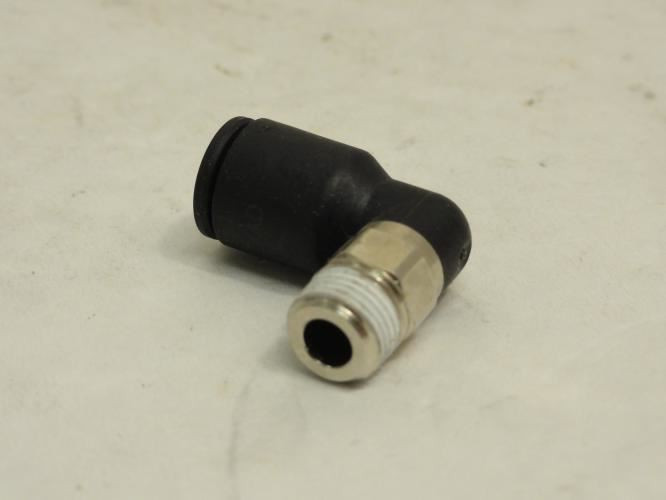 Legris 441802; Air Tube Elbow 90Deg; 1/8" Tube x 8mm Threads