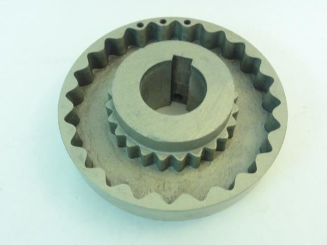 Martin 9S P/B; Quadra-Flex Coupling Flange; Size 9S; 0.875" ID