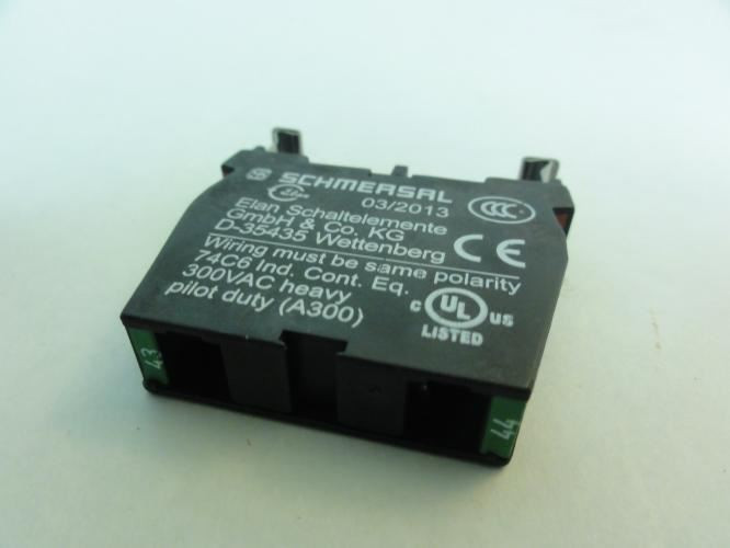 Schmersal EF103.2; Contact Block; 250VAC/8A; 24VDC/5A