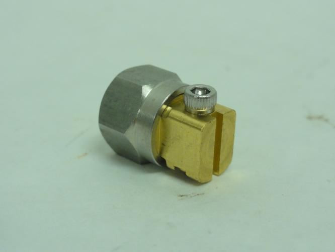 Marel CN1728; Spray Nozzle; SS/Brass 0.24" Orifice; 90Deg
