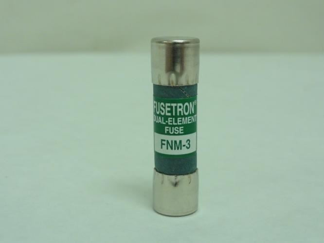 Bussmann FNM-3; Time Delay Fuse; 3A; 250V