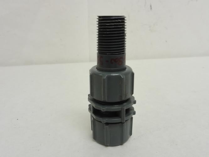 Morris & Associates 4090-9202-00; Sch 80 PVC Foot Valve 1/2 NPT