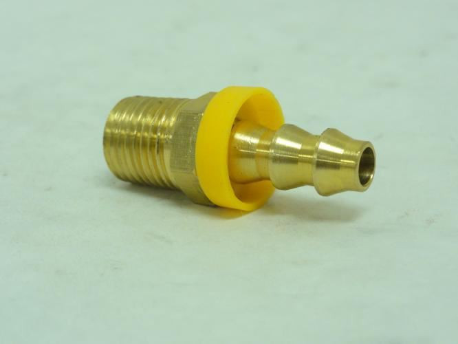 Industry-Std 5A252B; Lot-2; Brass Hose Barb; Size: 3/8"
