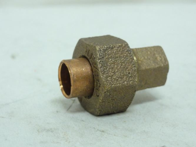Nibco 733-1/4; Cast Bronze Union; 1/4" C x C
