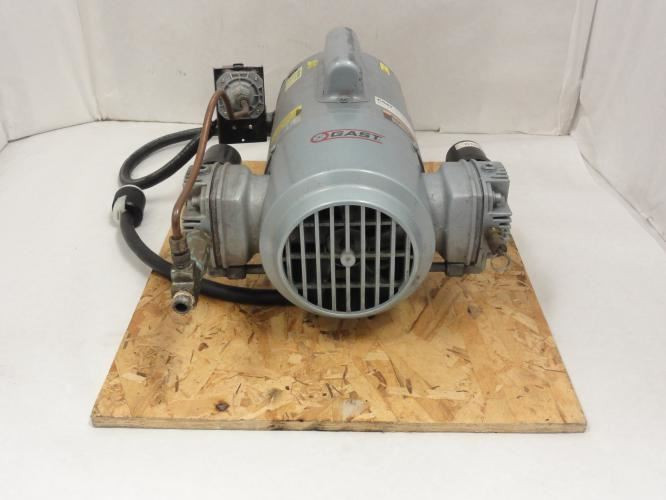 Gast 5LCA-22-M550X; Piston Air Compressor/Vacuum Pump; 3/4Hp