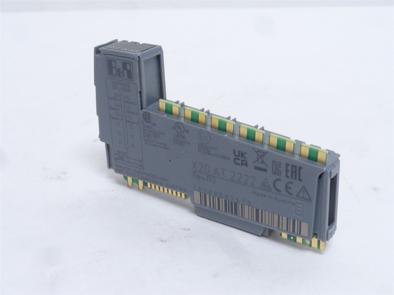 B and R X20AT2222; Analog Temperature Input Slice Module