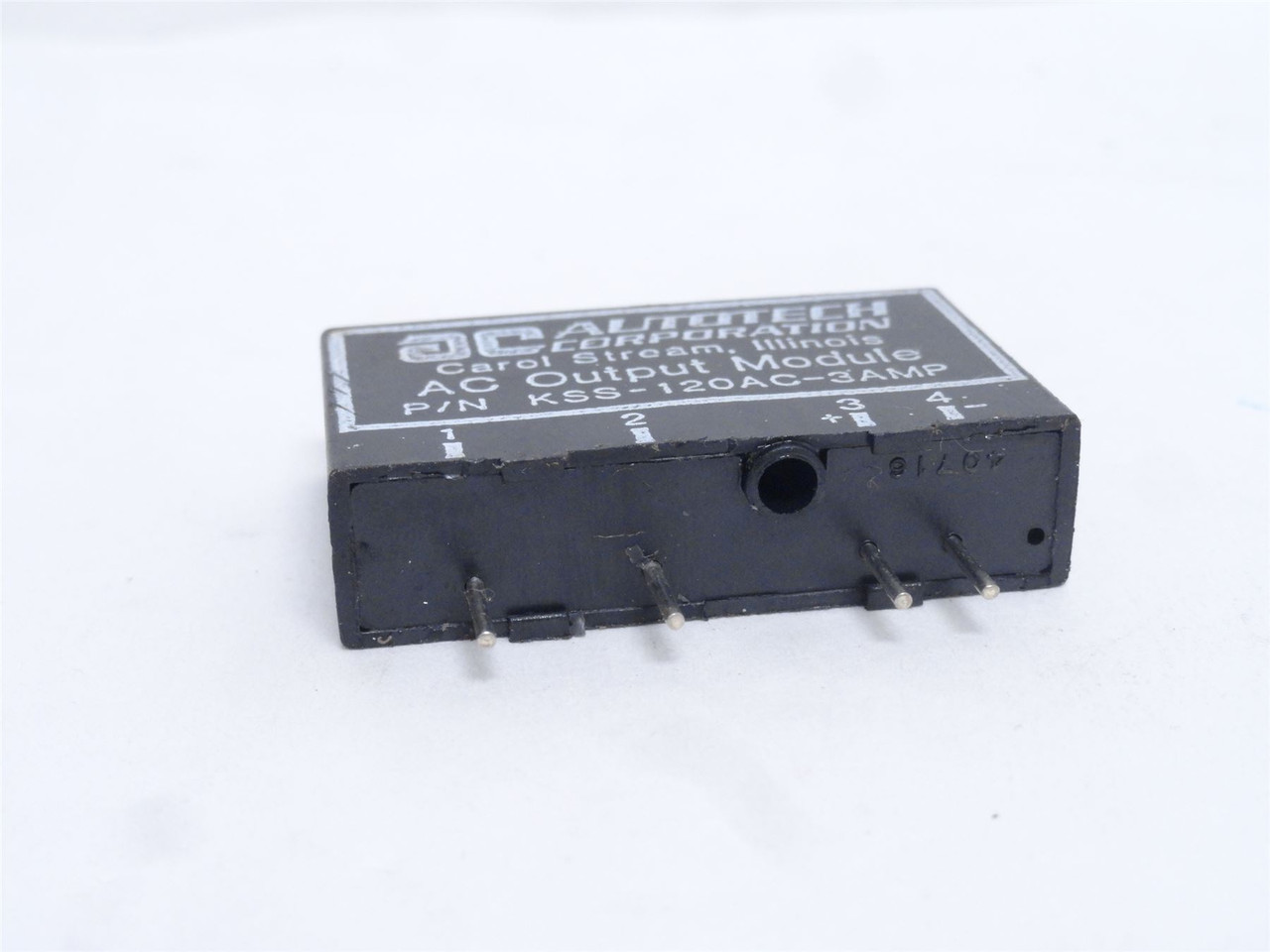 Autotech KSS-120AC-3AMP; Output Module; 3A; 120VAC; 4-Pin