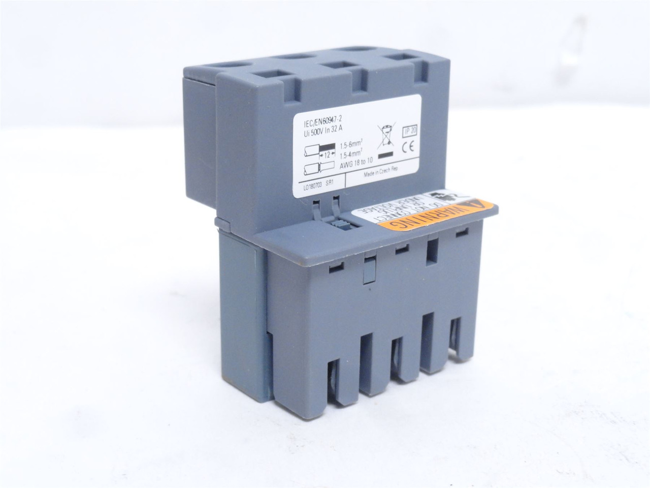 Siemens 3RV2917-5D; Circuit Breaker Terminal Block 32A 480VAC