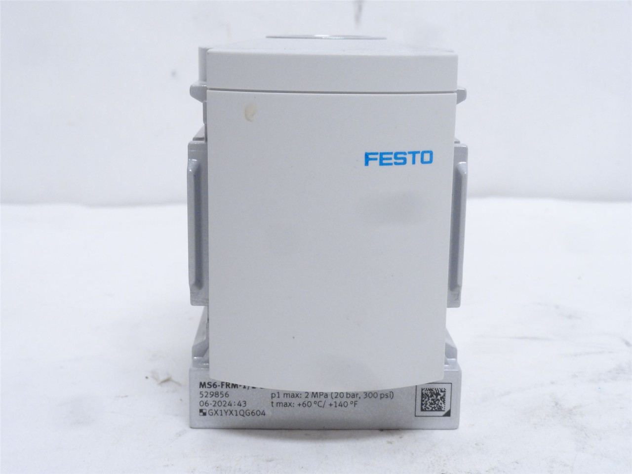 Festo MS6-FRM-1/2-Z; Branching Module 529856; 1/2NPT; 300PSI
