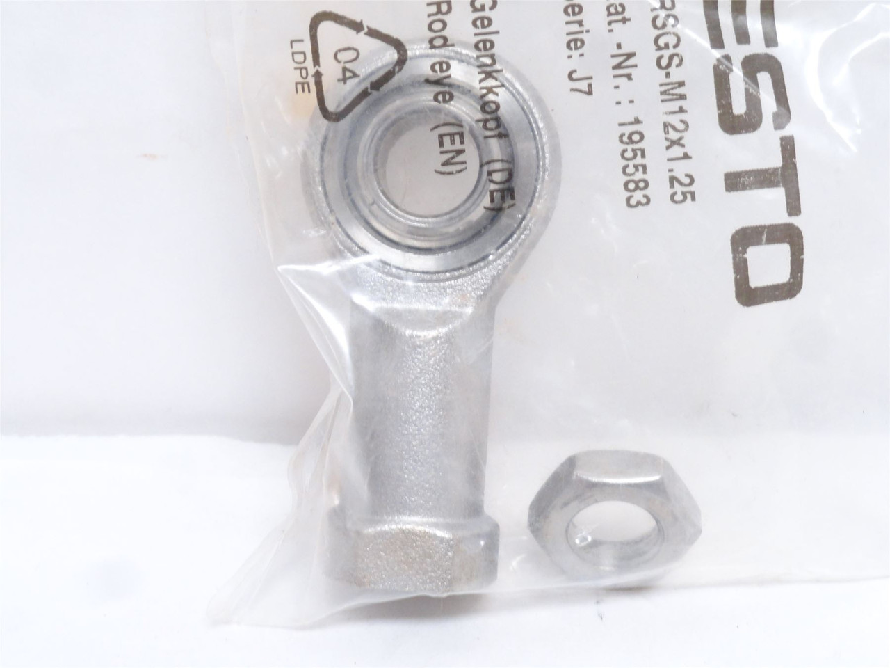 Festo CRSGS-M12x1.25; Rod End Bearing 195583; SS; M12X1.25