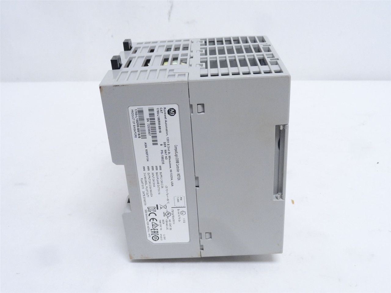 Allen-Bradley 1769-L18ERM-BB1B; Ethernet Controller; 24VDC