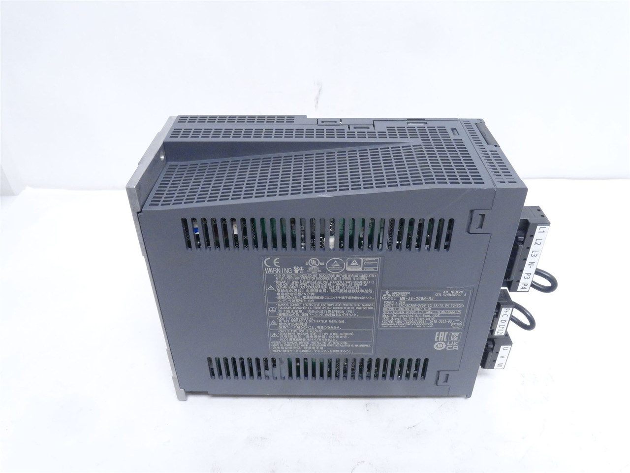 Mitsubishi MR-J4-200B-RJ; Servo Drive Unit/Amplifier; 2kW