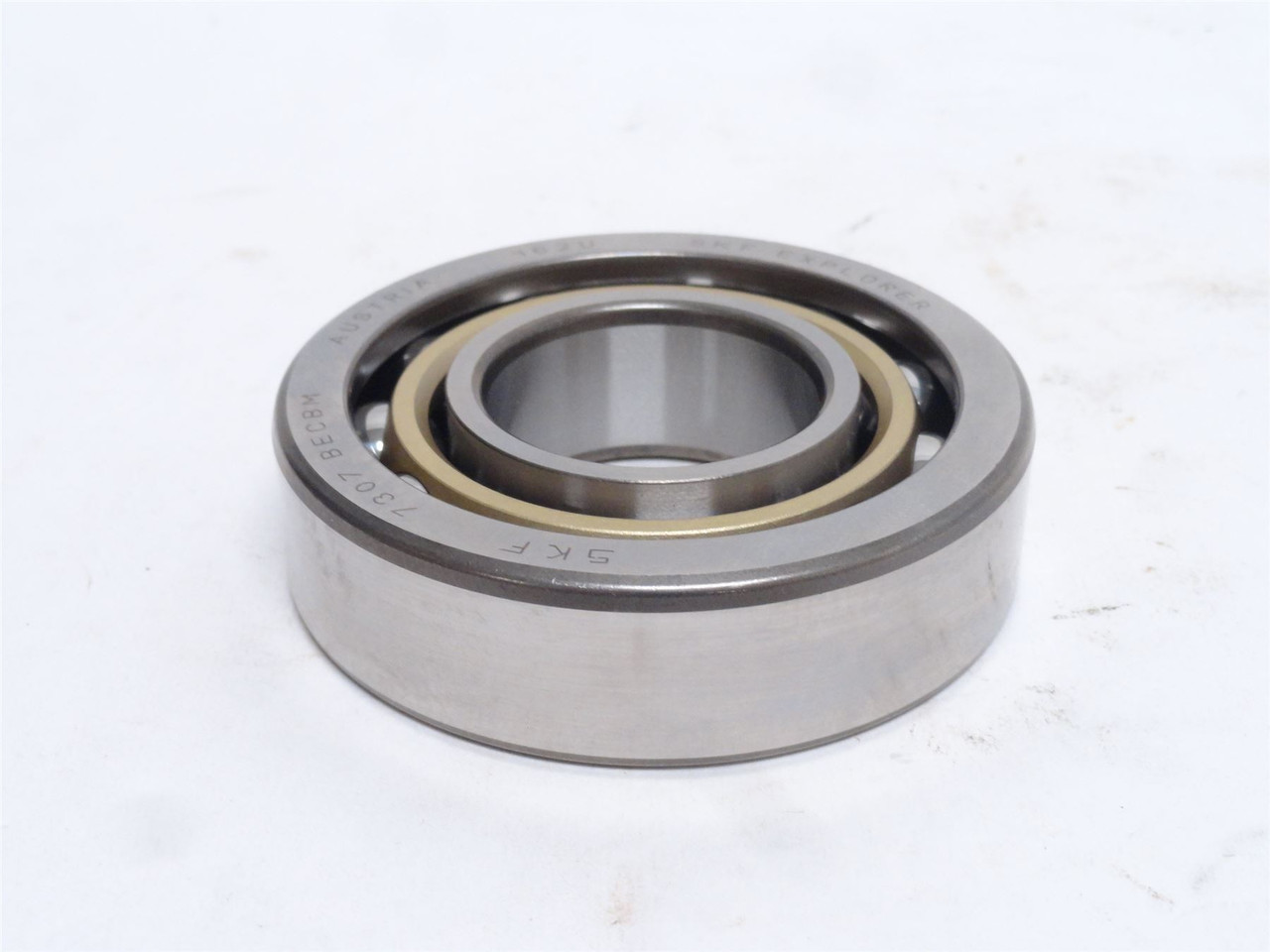 SKF 7307-BECBM; Angular Contact Bearing; 35mmID x 80mmOD