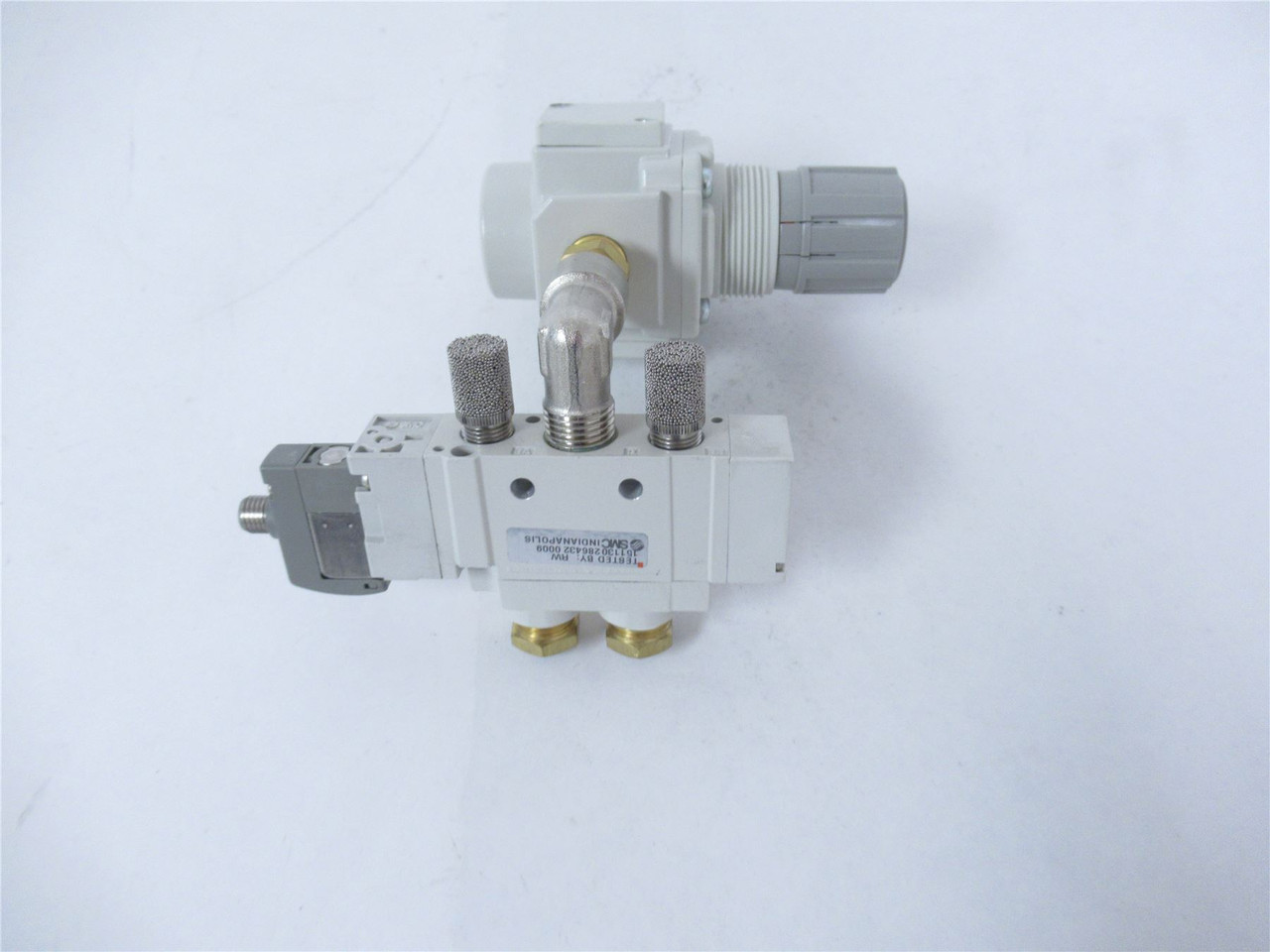 SMC AR25K-02-B/SY7120-DU001571; Solenoid & Regulator Aseembly