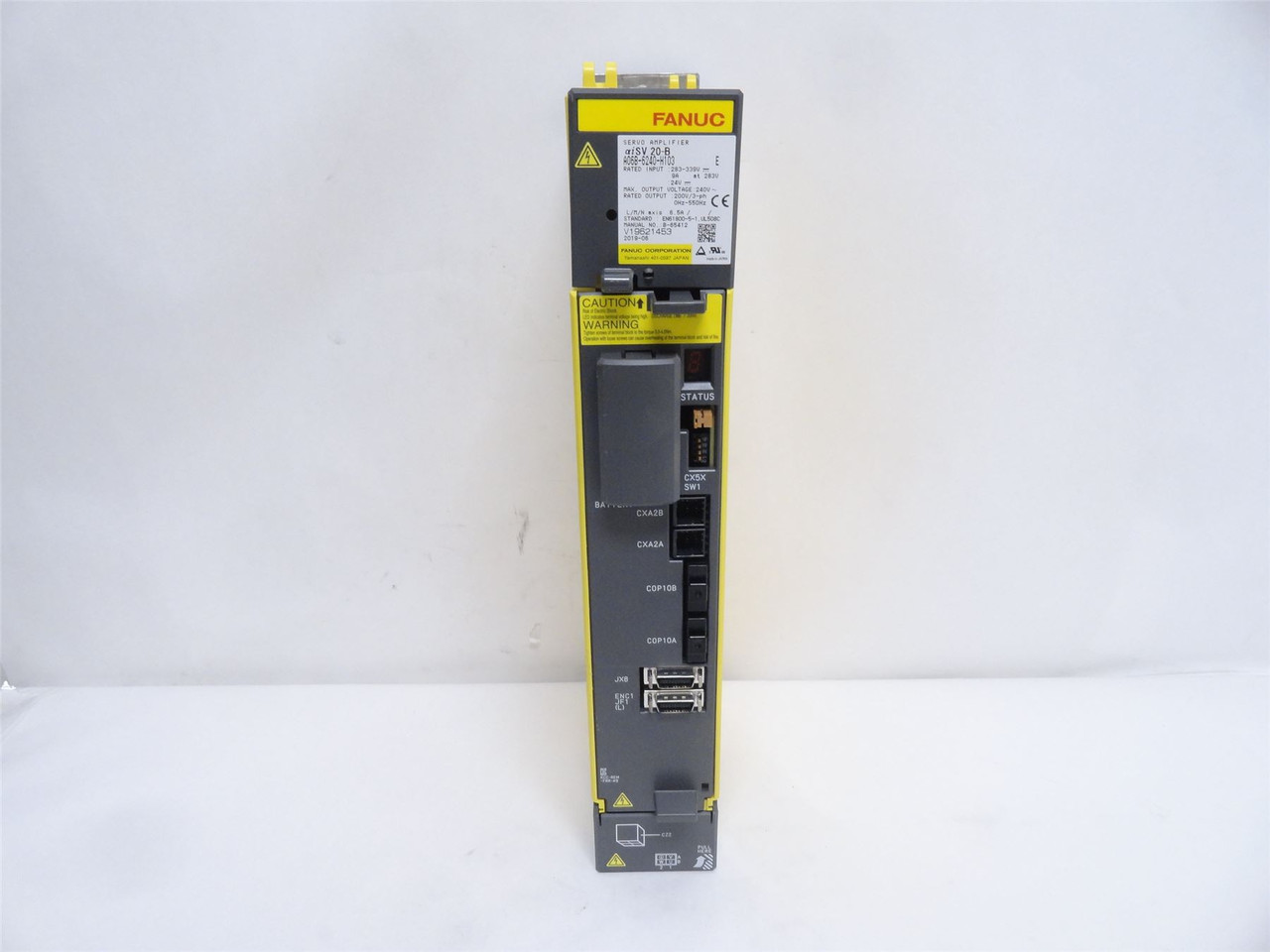 Fanuc A06B-6240-H103; Axis Servo Amplifier 239-339VAC In