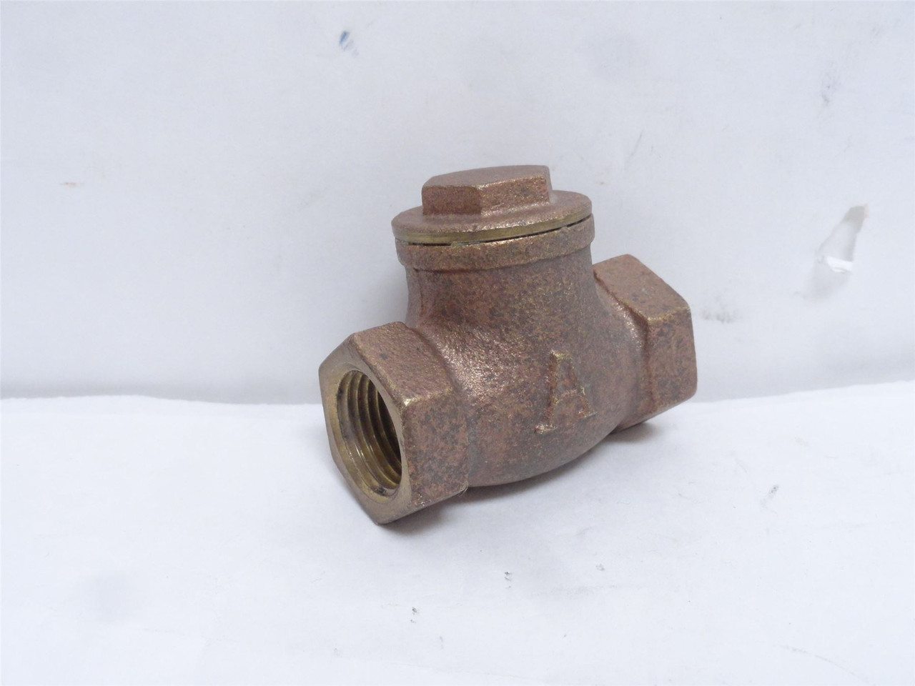 Industry-Std 10F290; Swing Check Valve; Bronze;  1/2 NPT