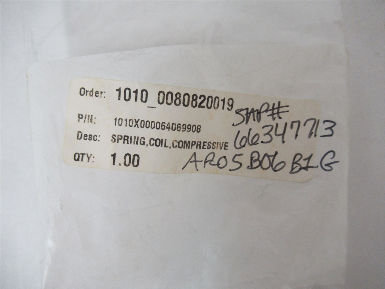 Ishida X64069907; Compressive Spring Coil