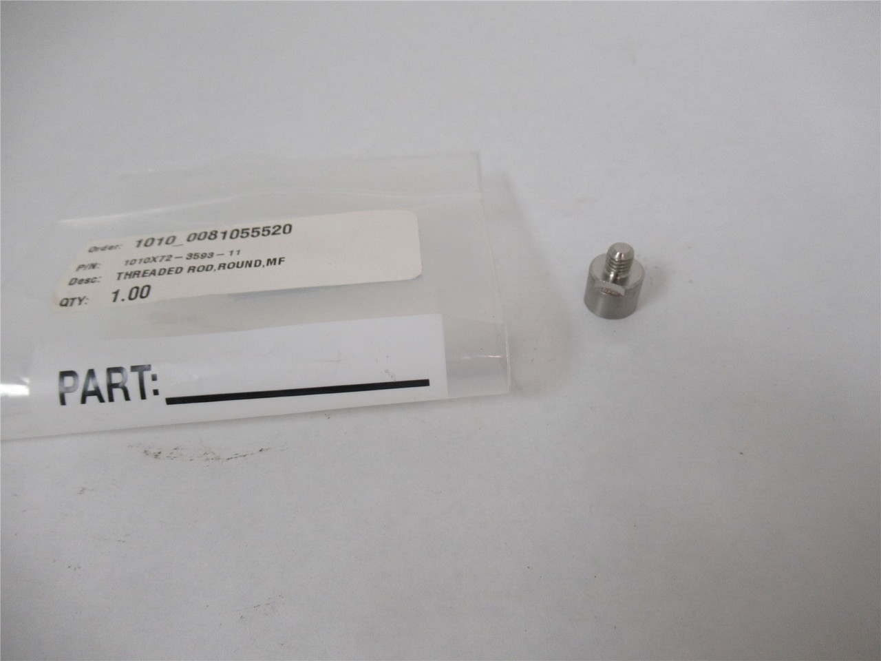 Ishida 1010x72359311; Threaded Round Rod MF