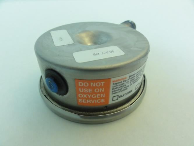 Ashcroft 631008S02L30; Pressure Gauge; 2.5" Size; 1/4" NPT