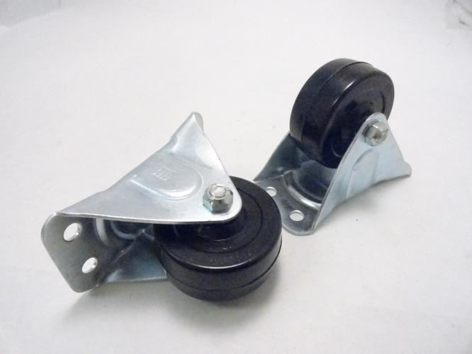 MFG- MDL-UNKN-142729; LOT-2 Caster Wheel 4-7/16" Plate Width