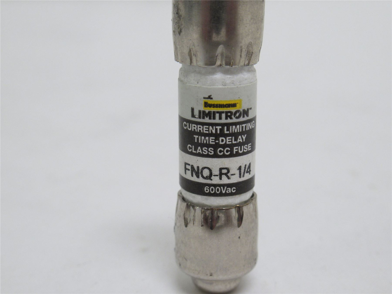 Bussmann FNQ-R-1/4; Time Delay Fuse; 1/4A; 600VAC