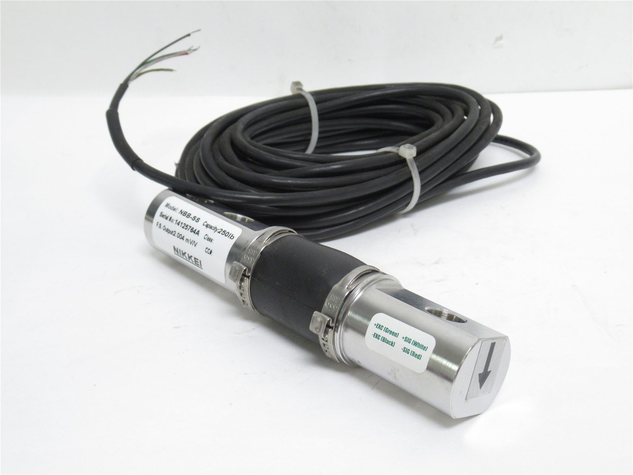 Nikkei NBB-250-SS; Load Cell; Beam;  250Lb. 6-5/8" Length