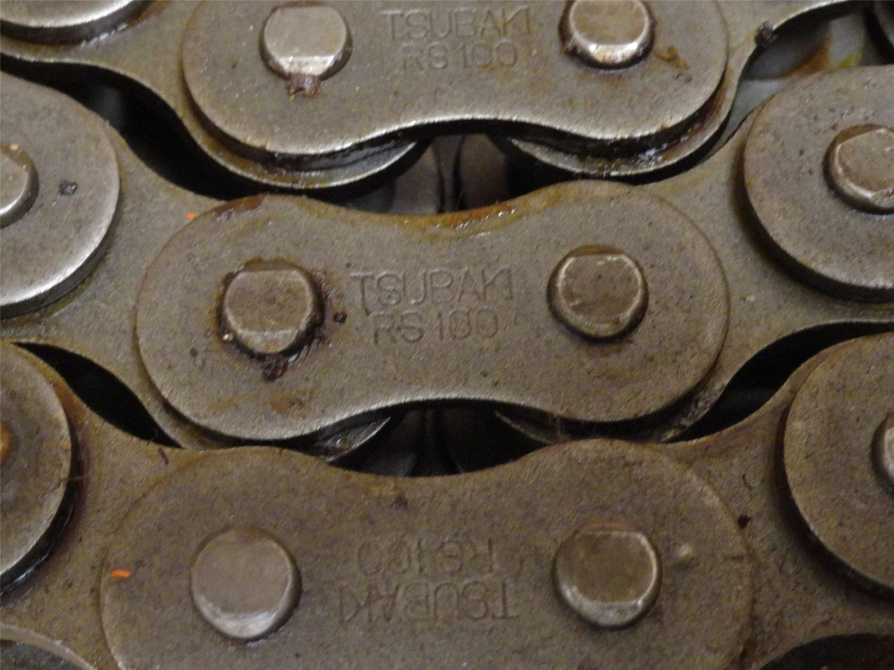 Tsubaki 100-2RB-10; Double Pitch Roller Chain #100; 10ft Long