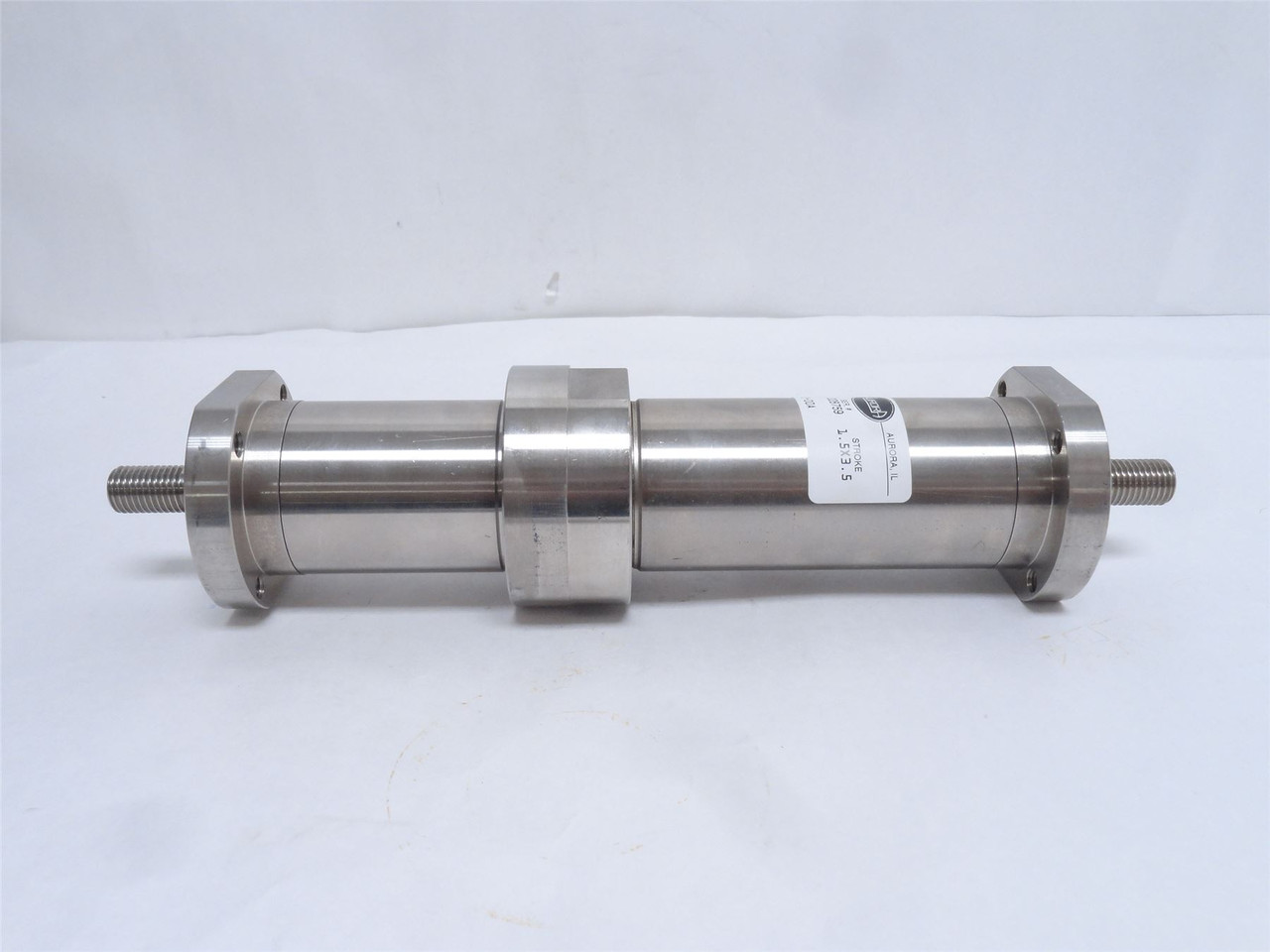 Aurora S5674; Double End Air Cylinder; SS; 1.5" x 3.5" Stroke
