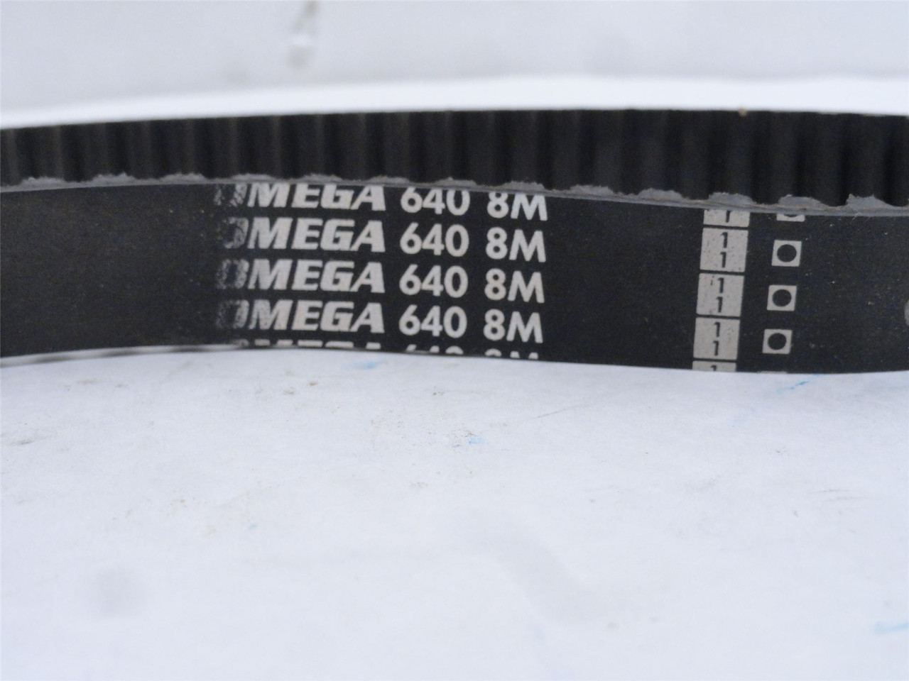 Omega 640-8M-20; Timing Belt; 640mm Long x 20mm Wide