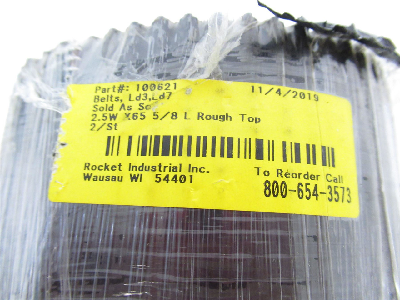 Rocket Industrial 100621; Case Sealer Belt 2.5"W x 65-5/8L