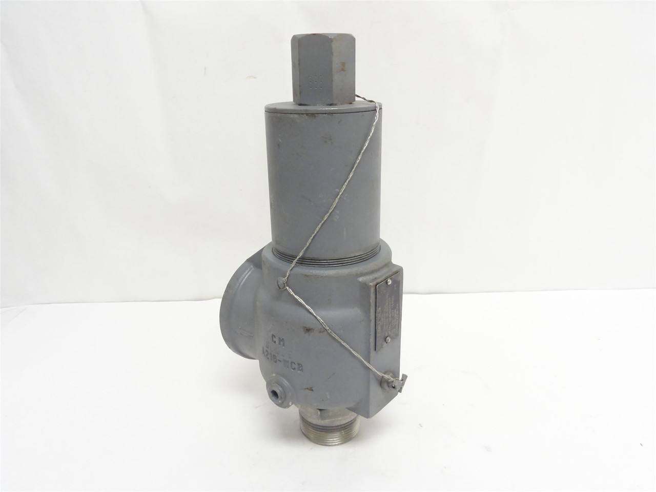 Kunkle 920BHGM08ACF; Safety Relief Valve; 1-1/2 x 2-1/2NPT; 15PSIG