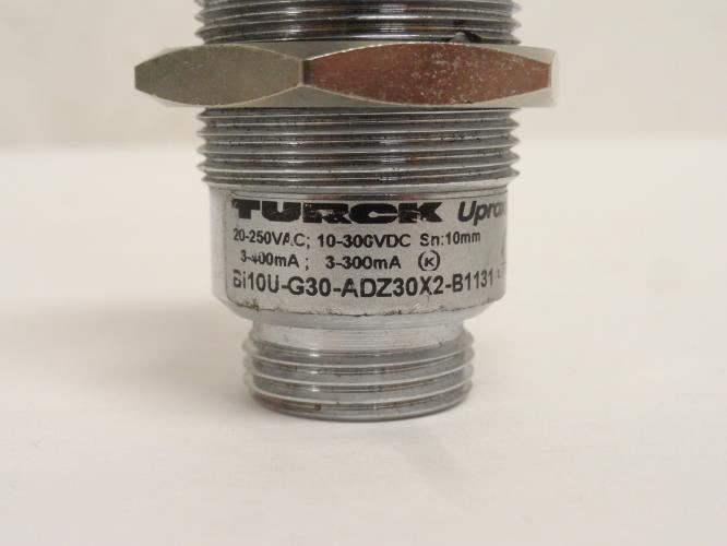 Turck Bi0U-G30-ADZ30X2-B1131; Prox Sensor; 10-30VDC; 3-300mA