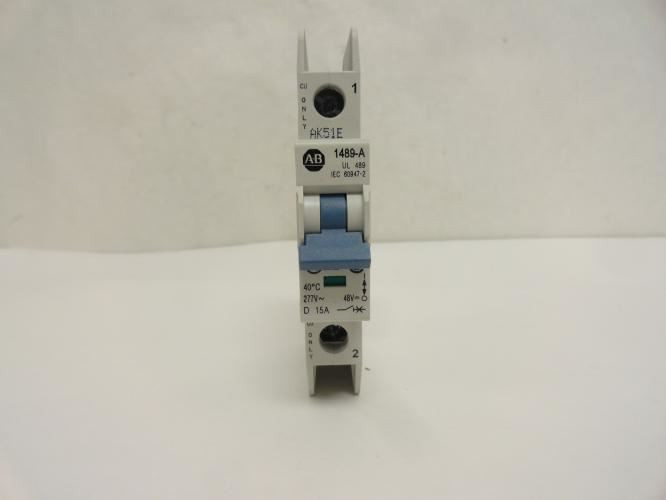 Allen-Bradley 1489-A1D150; Circuit Breaker; 15A; 277VAC; 1P